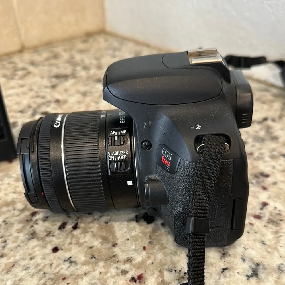 Canon EOS Rebel T6 Black Camera